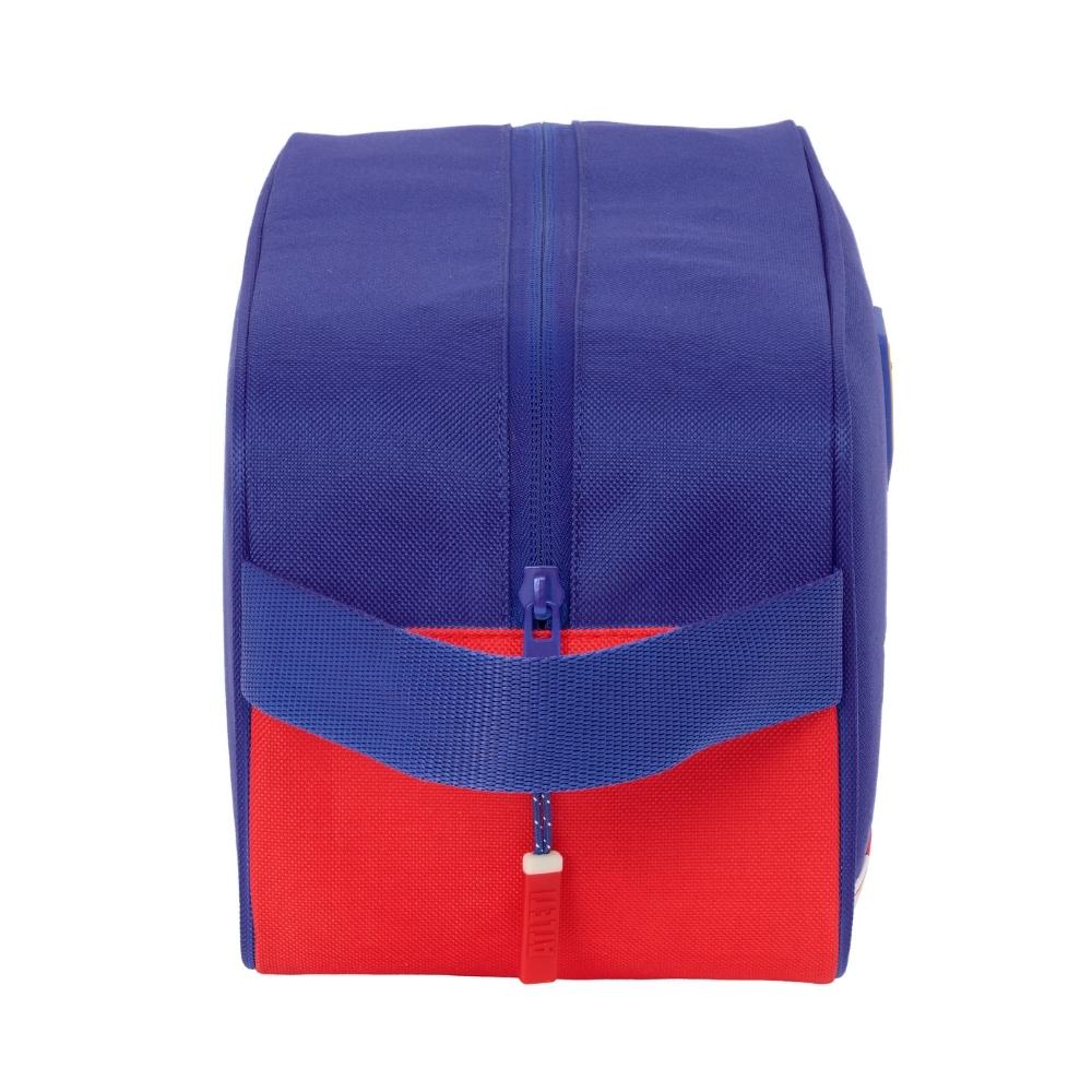 Blue and Red and White Medium Shoe Bag image number null